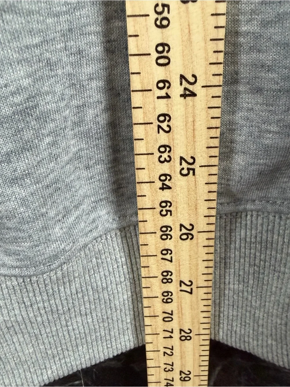 Polo Ralph Lauren Grey Knit Big Pony Fleece Zip Hoodie Large